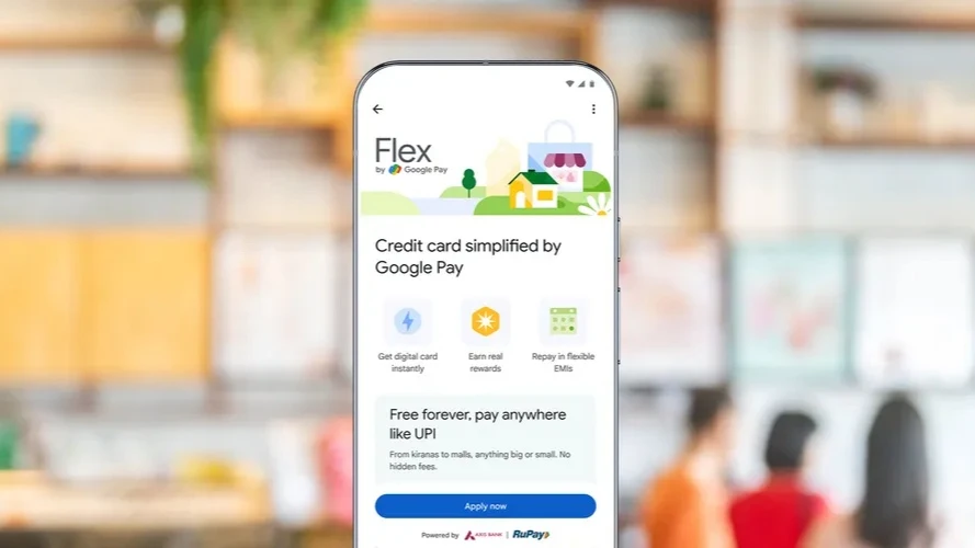 Google Pay Flex Axis Bank Credit Card